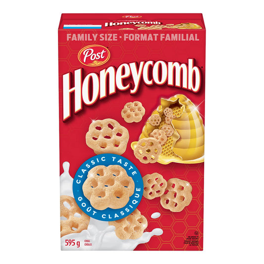 Post Honeycomb Cereal Family Size 595g/21oz (Shipped from Canada)