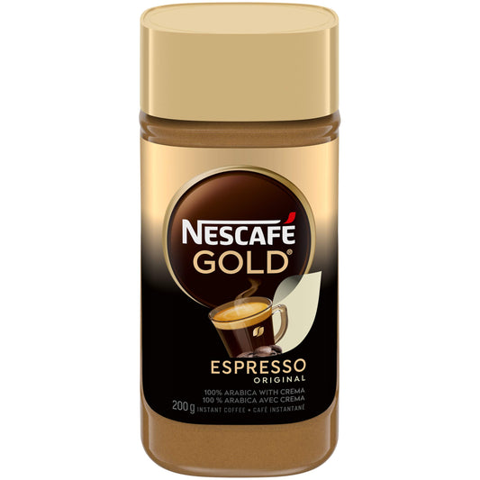 NESCAFE Gold Espresso Instant Coffee 200g/7.1oz (Shipped from Canada)