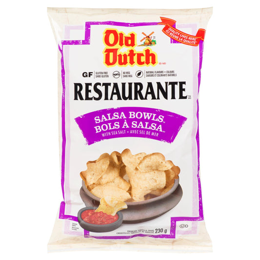 Old Dutch Restaurante Salsa Bowls, 230g/8.1oz (Shipped from Canada)