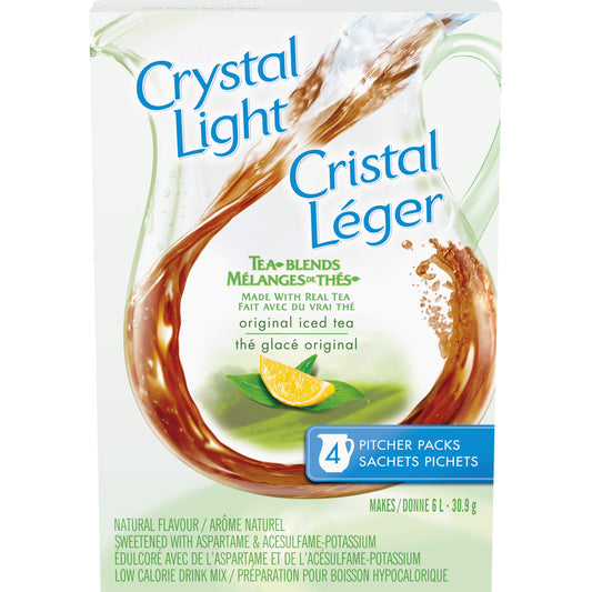 Crystal Light Iced Tea 30.9g/1.089oz (Shipped from Canada)