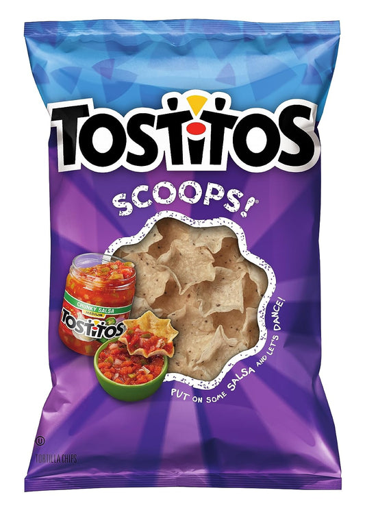 Tostitos Scoops Tortilla Chips 215g/7.5oz (Shipped from Canada)