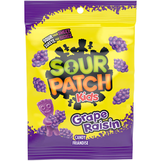 Maynards Sour Patch Kids Grape Flavor 185g/6.5oz (Shipped from Canada)
