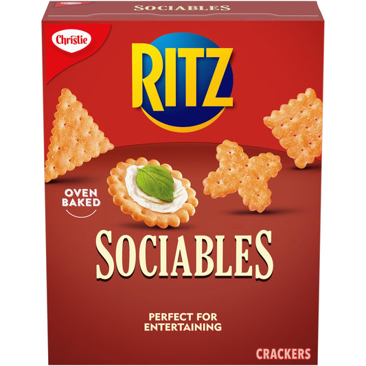 Christie Ritz Sociables Crackers 200g/7.1oz (Shipped from Canada)