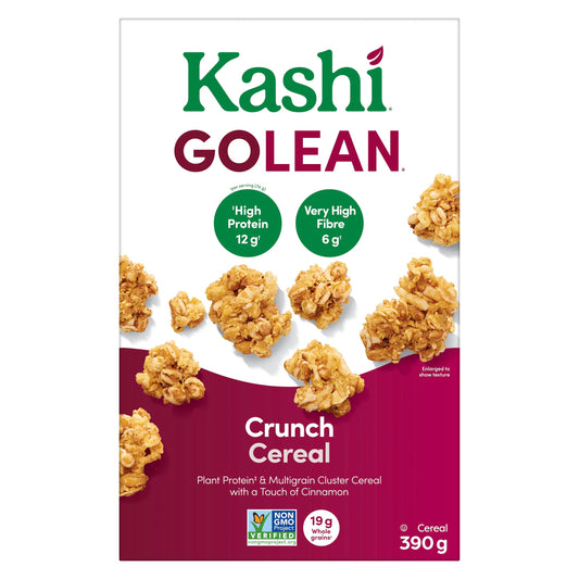 Kashi Go Lean Crunch, Hint of Cinnamon Cereal, 390g/13.75oz (Shipped from Canada)