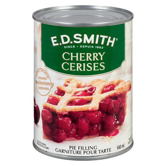 E.D. Smith Cherry Pie Filling 540ml/18.2fl.oz (Shipped from Canada)