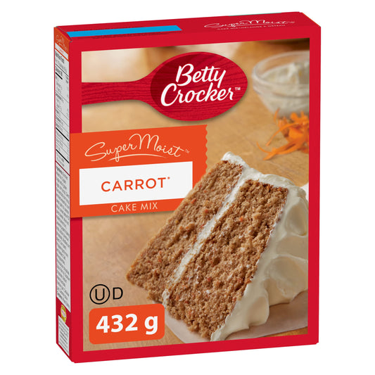 Betty Crocker Super Moist Carrot Cake Mix 432g/15oz (Shipped from Canada)
