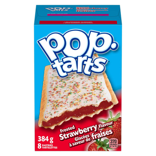 Pop Tarts Frosted Strawberry Toaster Pastries 384g/13.5oz (Shipped from Canada)
