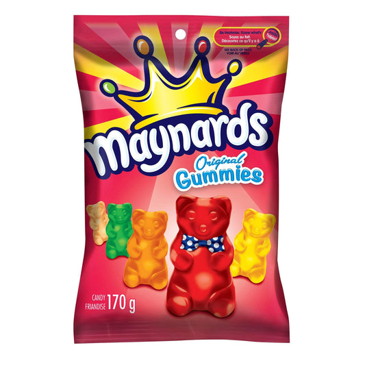 Maynards Orginal Gummies 170g/6oz (Shipped from Canada)