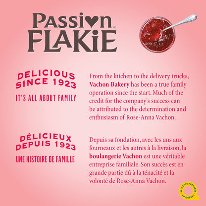 Vachon Passion Flakie Apple-Raspberry Pastries, 305g/10.8oz (Shipped from Canada)