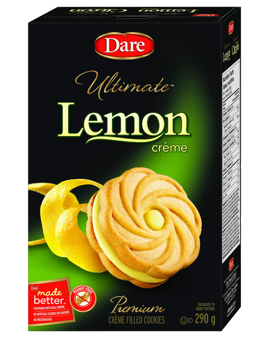 Dare Ultimate Lemon Creme Sandwich Cookies