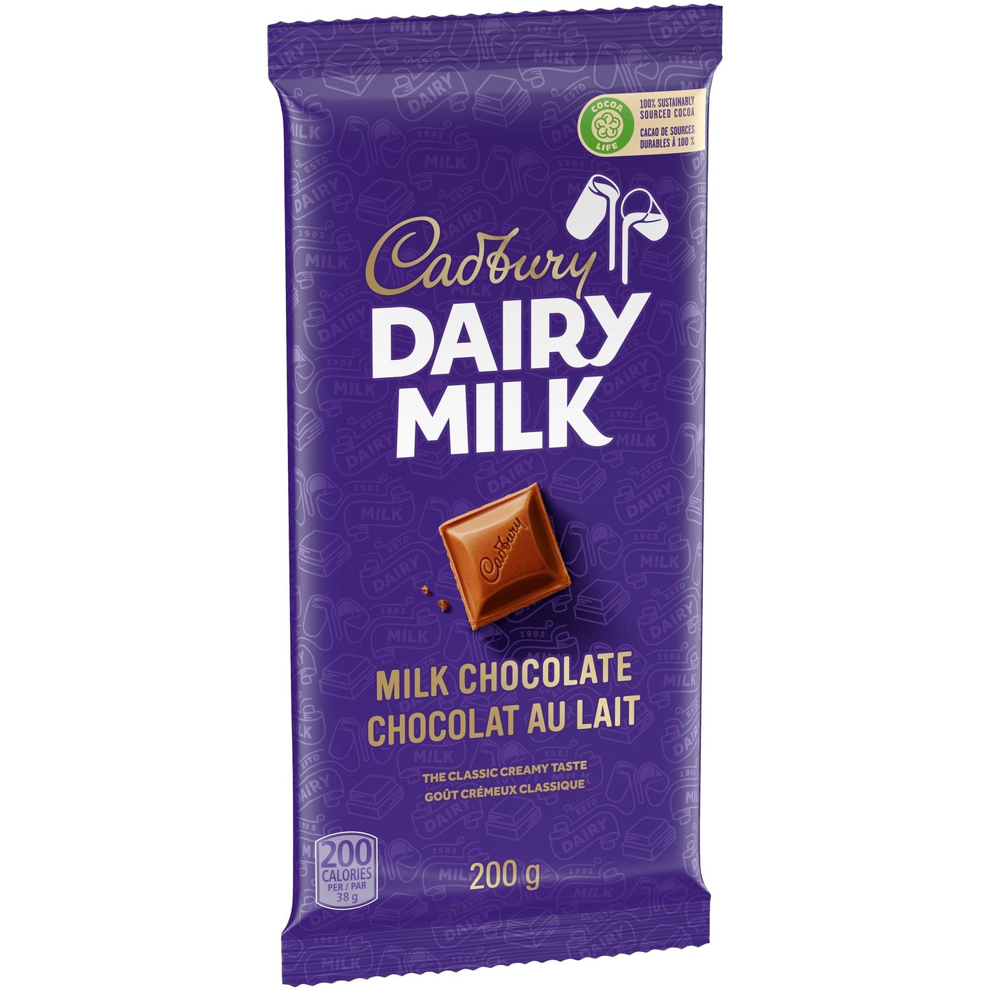 Cadbury Dairy Milk Chocolate Bar 200g/7oz (Shipped from Canada)