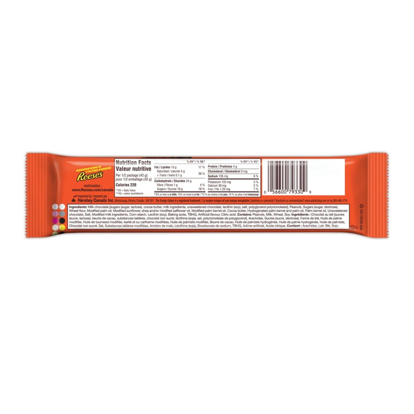 REESES Sticks, Milk Chocolate, Peanut Butter & Crispy Wafers, 24 x 85g/3 oz (Includes Ice Pack) Shipped from Canada