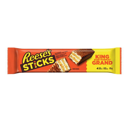 REESES Sticks, Milk Chocolate, Peanut Butter & Crispy Wafers, 24 x 85g/3 oz (Includes Ice Pack) Shipped from Canada