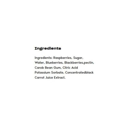 PRESIDENT'S CHOICE Blue Menu Twice The Fruit 3-Berry Spread, 500 ml/16.9 fl. oz (Shipped from Canada)