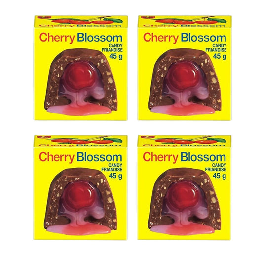 Hershey Cherry Blossom, 4 x 45g/1.6 oz (Includes Ice Pack) Shipped from Canada