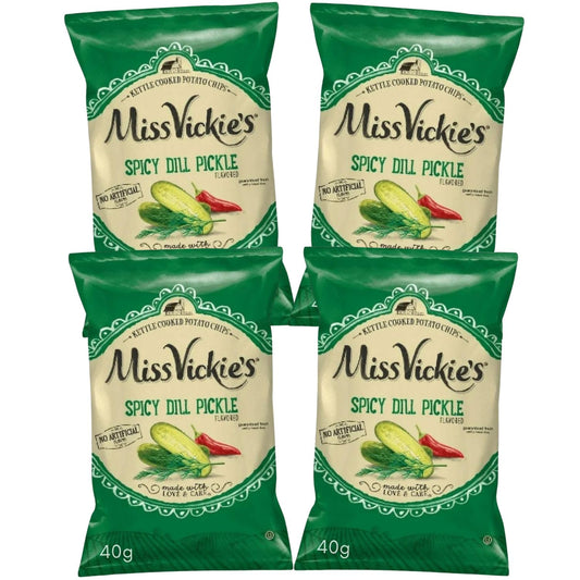 Miss Vickie's Spicy Dill Pickle, 40g/1.4oz (Shipped from Canada)