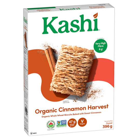 Kashi Go Organic Cinnamon Harvest Cereal, 396g/14oz (Shipped from Canada)