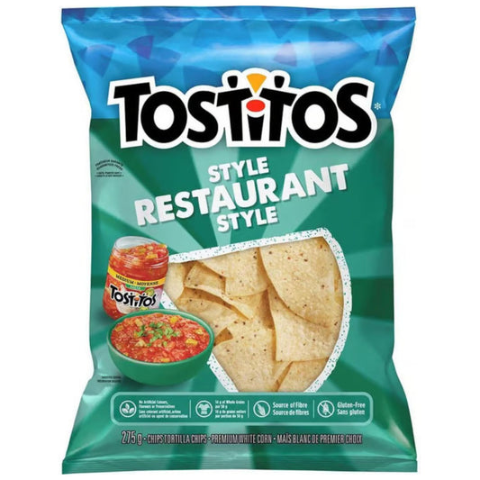 Tostitos Restaurant Style Tortilla Chips, 275g/9.7 oz (Shipped from Canada)