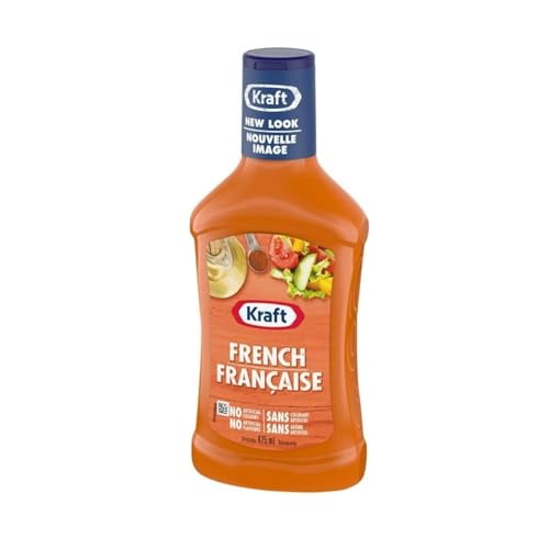 French Salad Dressing, Kraft, 475ml/16 fl oz Bottle (Shipped from Canada)