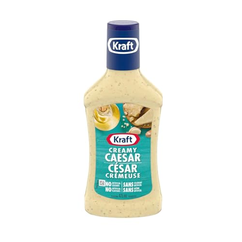 Creamy Caesar Dressing, Kraft, 475ml/16.1 fl. oz (Shipped from Canada)