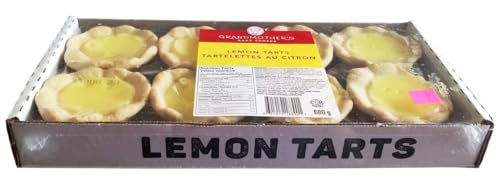 Grandmother's Bake Shoppe Lemon Tarts, 8ct, 680g/24 oz (Shipped from Canada)