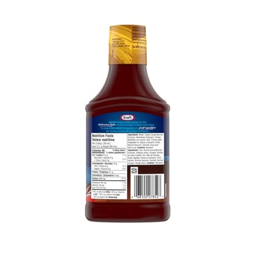 Kraft BBQ Sauce, Original, 455mL/15.4 oz (Shipped from Canada)