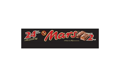 MARS King Size 2 Pack 24 x 85g/2.9oz (Includes Ice Pack) (Shipped from Canada)