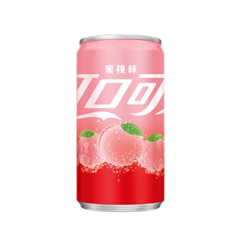 Coca Cola Chinese Peach Can 200ml/6.7 fl. oz. (Shipped from Canada)