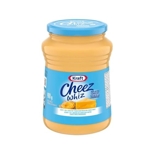 Kraft Cheez Whiz Light Cheese Spread, 900g/31.8oz (Shipped from Canada)