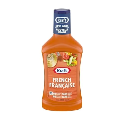 French Salad Dressing, Kraft, 475ml/16 fl oz Bottle (Shipped from Canada)