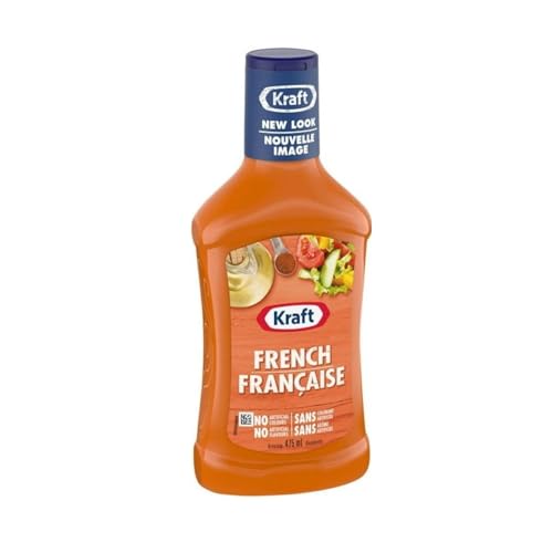 French Salad Dressing, Kraft, 475ml/16 fl oz Bottle (Shipped from Canada)