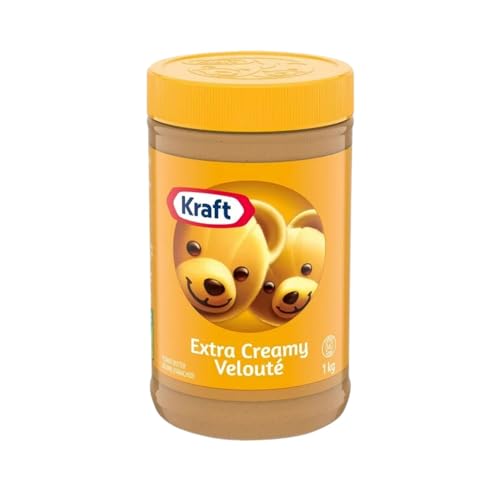 Kraft Extra Creamy Peanut Butter, 1kg/35.3oz (Shipped from Canada)