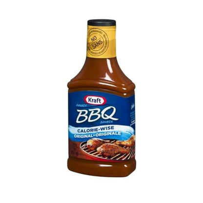 Kraft BBQ Sauce, Light, Kraft BBQ Sauce Light, 455mL/15.4 fl. oz (Shipped from Canada)