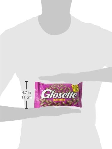 GLOSSETTE Raisins Candy, 275g/9.70oz (Includes Ice Pack) (Shipped from Canada)