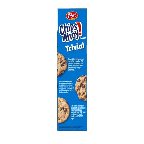 Post Chips Ahoy! Cookie Cereal, 340g, 340g/12 oz (Shipped from Canada)