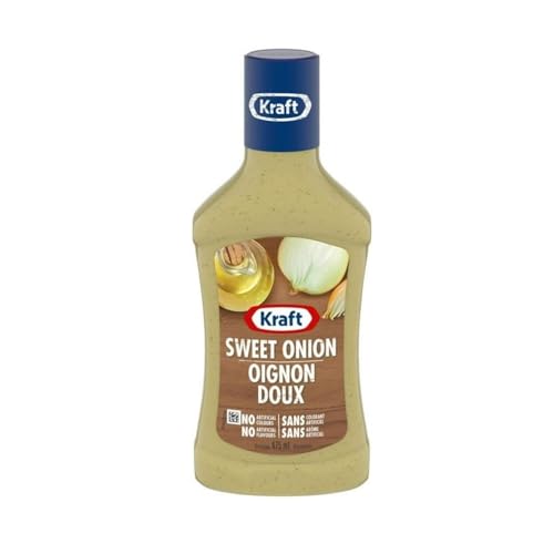 Sweet Onion Salad Dressing, Kraft, 475ml/16.1 fl. oz (Shipped from Canada)