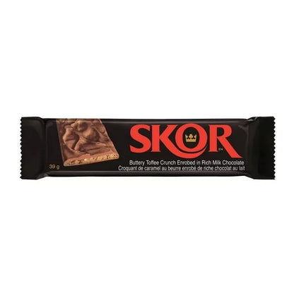 SKOOR Candy Bars, 4x39g1.37oz (Includes Ice Pack) (Shipped from Canada)