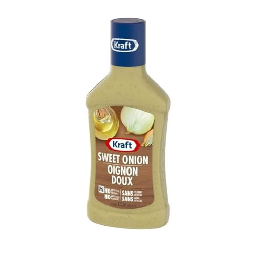 Sweet Onion Salad Dressing, Kraft, 475ml/16.1 fl. oz (Shipped from Canada)