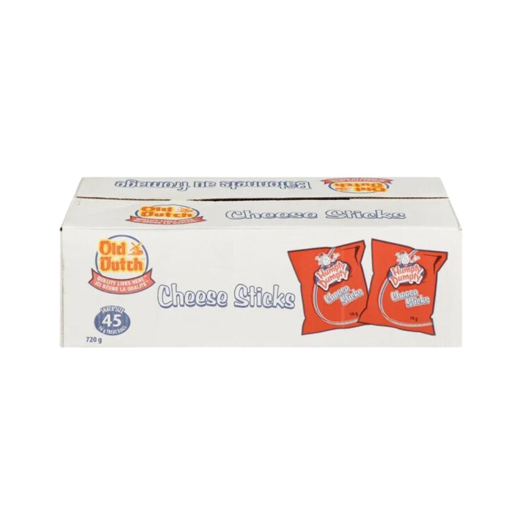 Old Dutch Cheese Sticks, 45 x 16g Treat Bags, 720g/25.4 oz (Shipped from Canada)