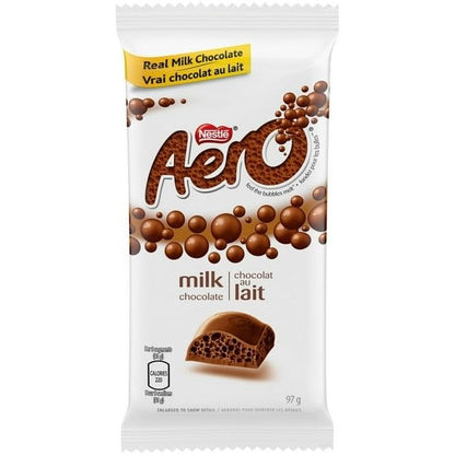 AERO Milk Chocolate bar, 97g/3.4 oz (Includes Ice Pack) Shipped from Canada