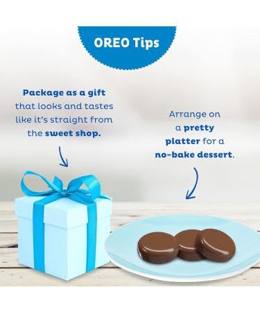 Oreo Fudge Covered Chocolate Sandwich Cookies, 224g/7.9oz (Shipped from Canada)