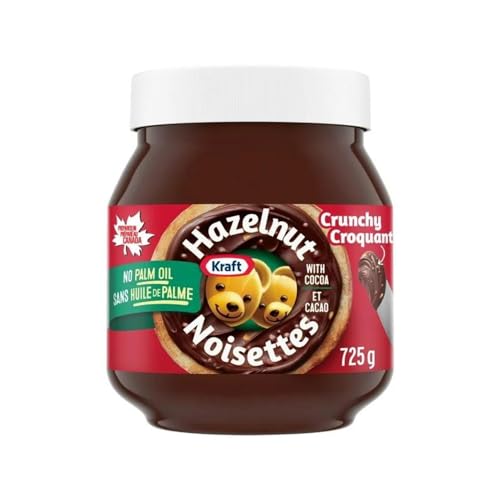 Kraft Crunchy Hazelnut Spread with Cocoa, 725g/25.5oz (Shipped from Canada)