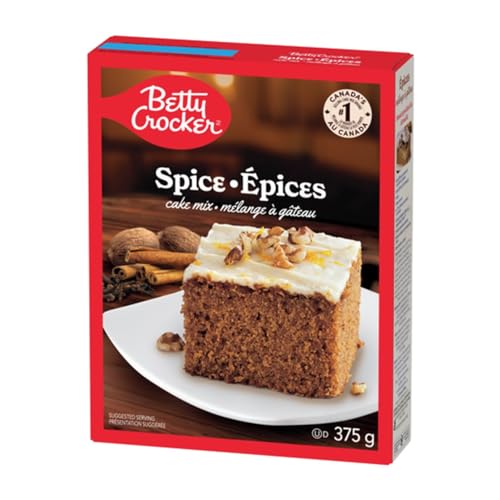 Betty Crocker Cake Mix, Spice Flavor, 375g/13.2 oz (Shipped from Canada)