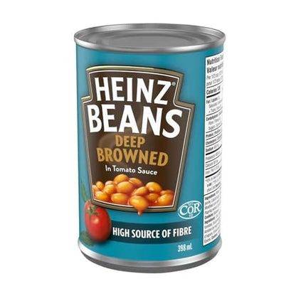 Heinz Beans, Deep Browned Beans with Tomato Sauce, No Preservatives, 398mL/13.5 fl. oz (Shipped from Canada)