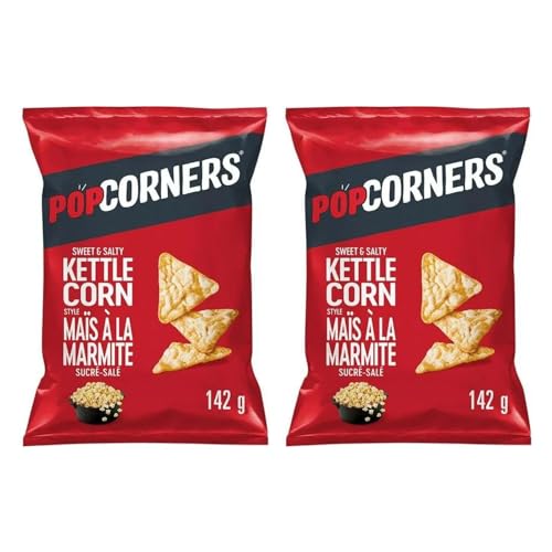 PopCorners Sweet & Salty Kettle Popped-Corn Chips - Gluten Free, 142g/5oz (Shipped from Canada)