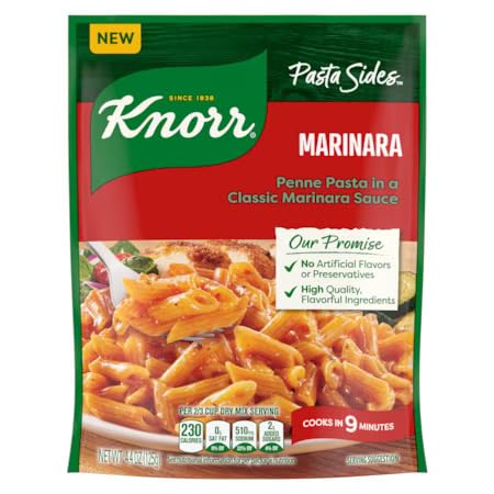 Knorr Sidekicks Pasta Side Dish, Marinara Pasta Side