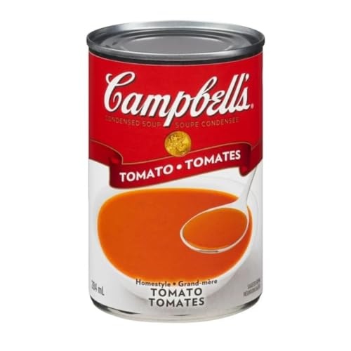 Campbell’s Homestyle Tomato Soup, Condensed Soup, 284 mL/9.6 fl. oz (Shipped from Canada)