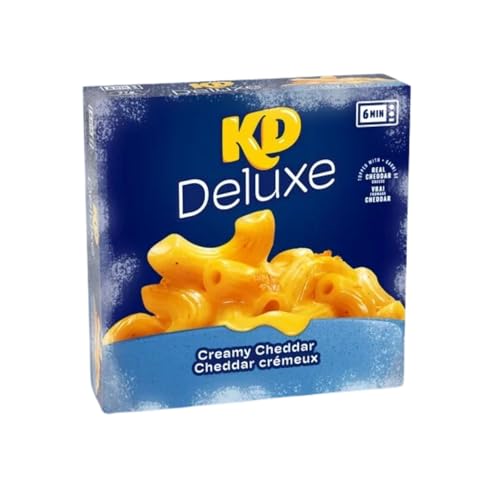 Kraft Dinner Deluxe Creamy Cheddar 340G/12oz (Shipped from Canada)