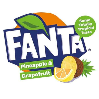 Fanta Pineapple & Grapefruit 330mL/11.1 fl. oz (Shipped from Canada)