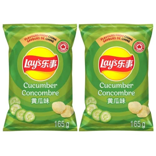Lays Cucumber Potato Chips pack of 2